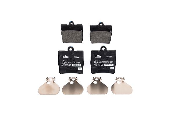 Bremsbelagsatz, Scheibenbremse