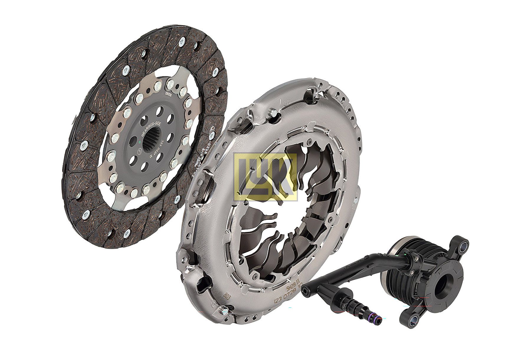 Kupplungssatz “Schaeffler LuK 230 mm, mit Zentralausrücker , Keine SVHC Substanzen vorhanden! ”