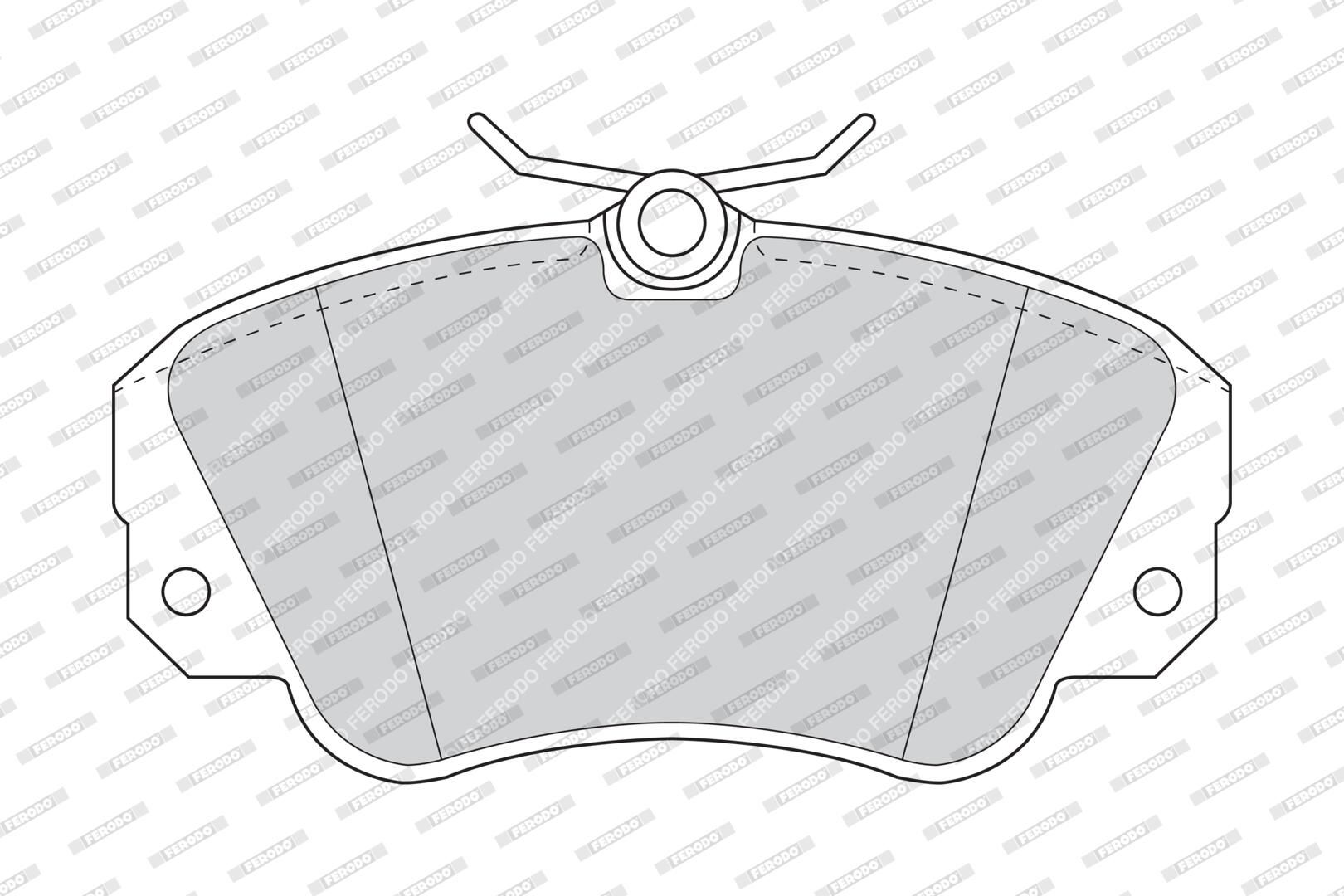 Bremsbelagsatz, Scheibenbremse