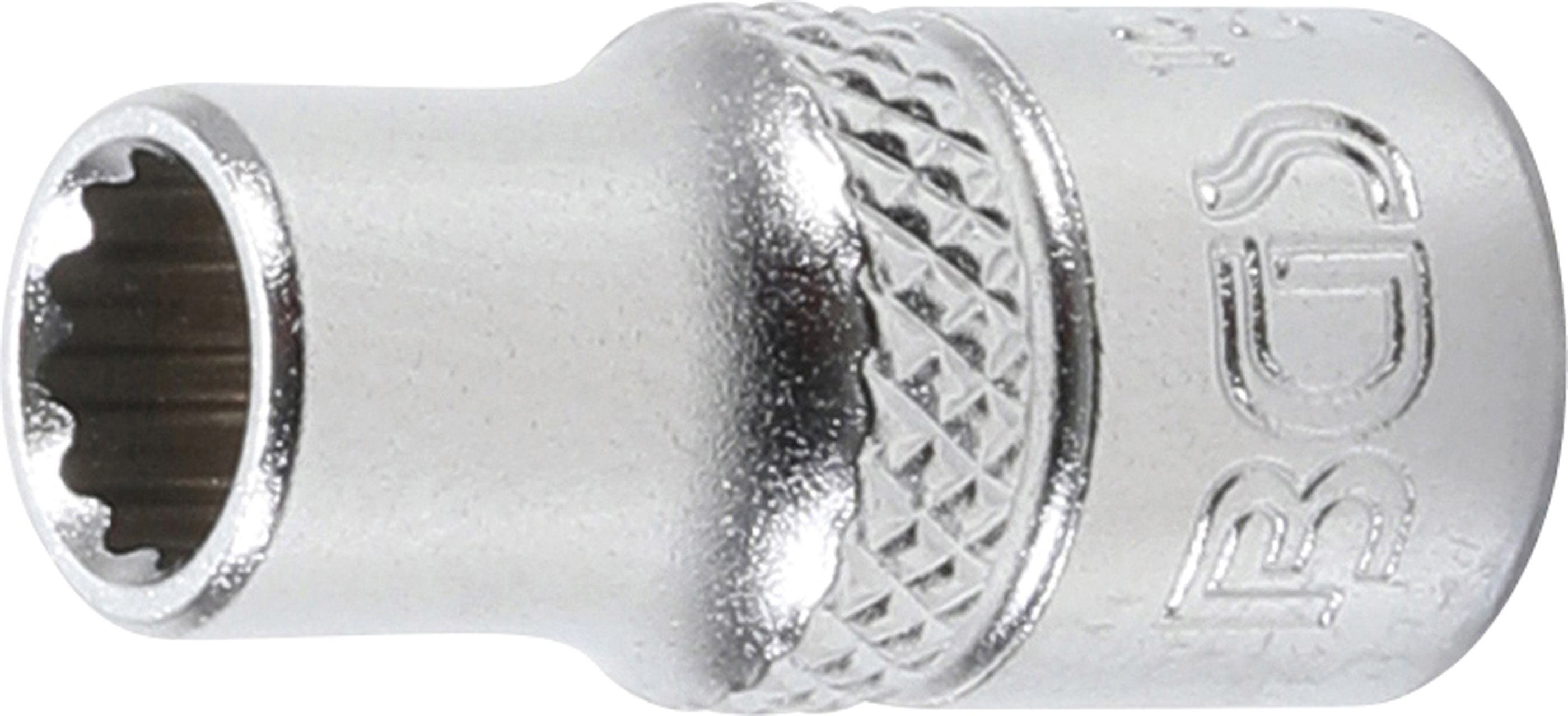 BGS Steckschlüssel-Einsatz Zwölfkant | Antrieb Innenvierkant 6,3 mm (1/4") | SW 6 mm