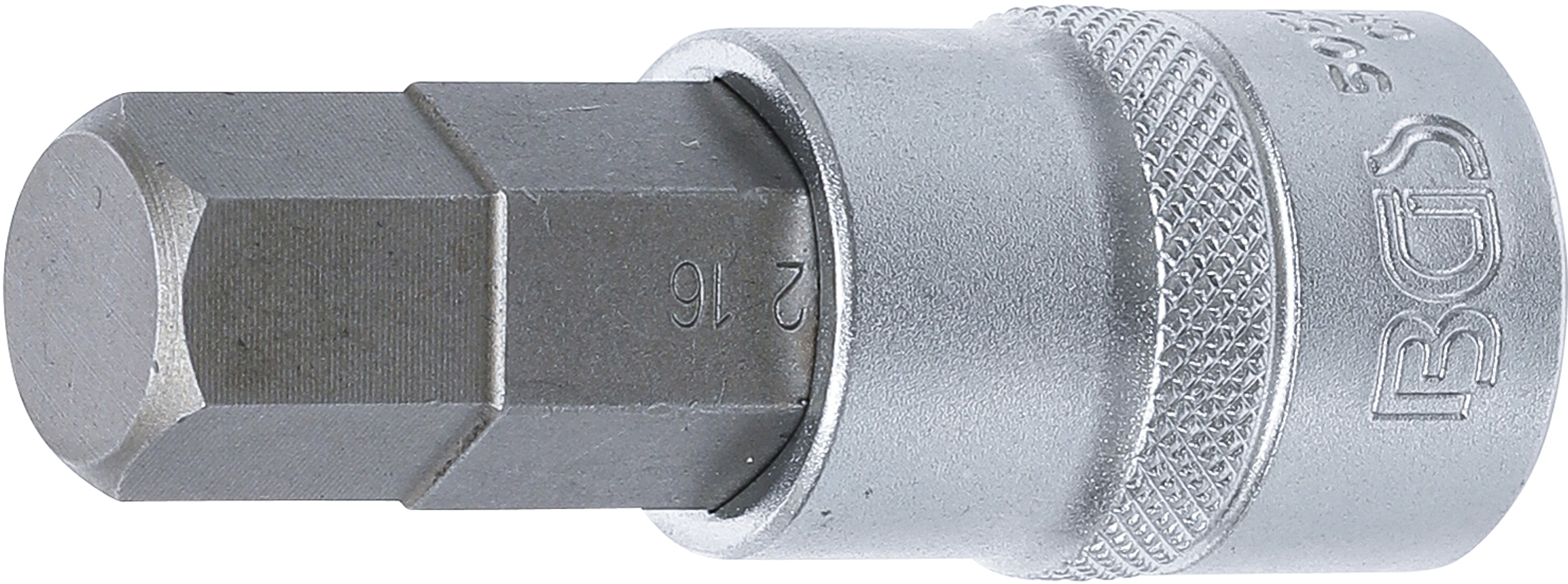 BGS Bit-Einsatz | Antrieb Innenvierkant 12,5 mm (1/2") | Innensechskant 16 mm