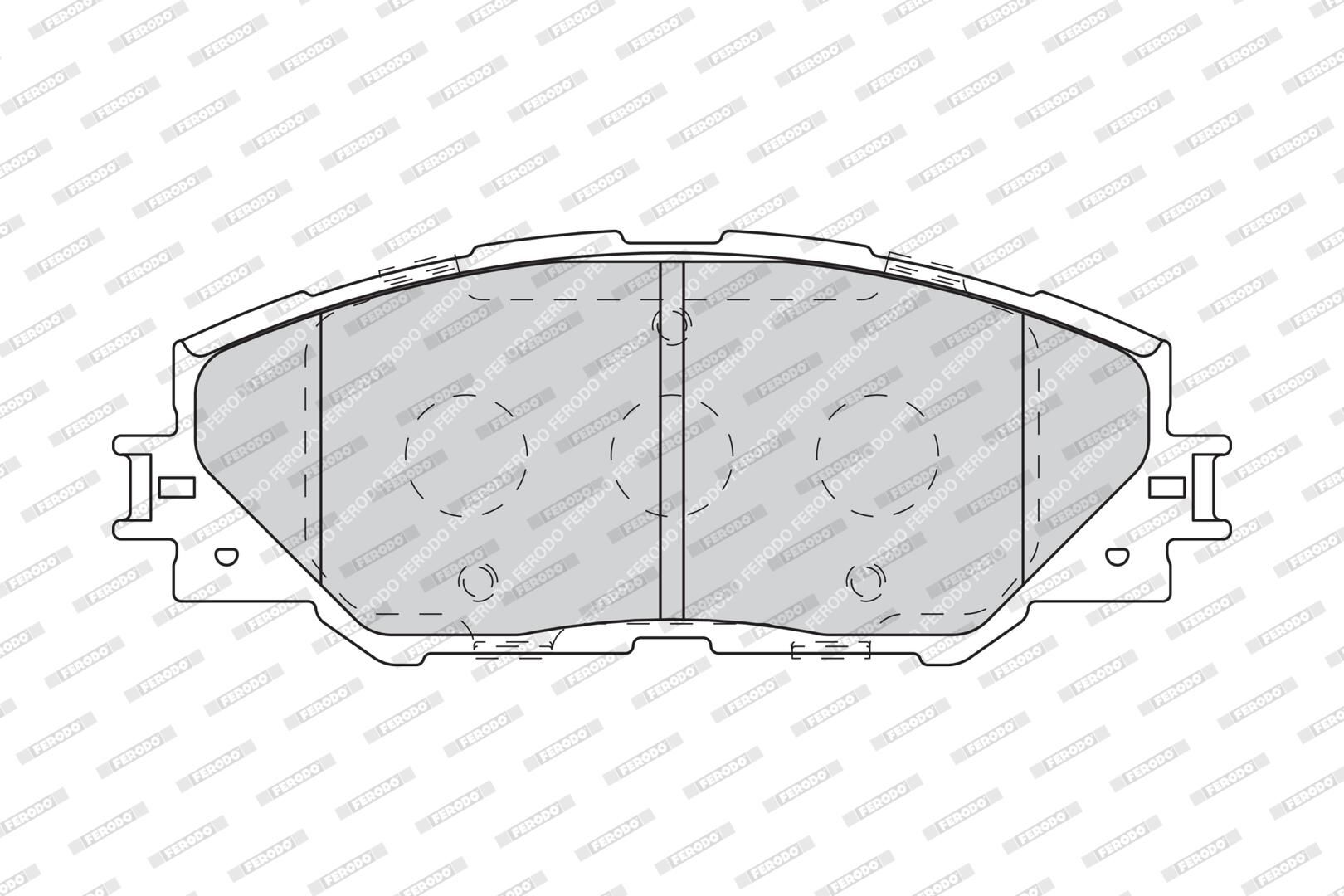 Bremsbelagsatz, Scheibenbremse