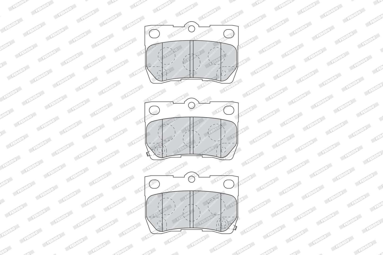 Bremsbelagsatz, Scheibenbremse