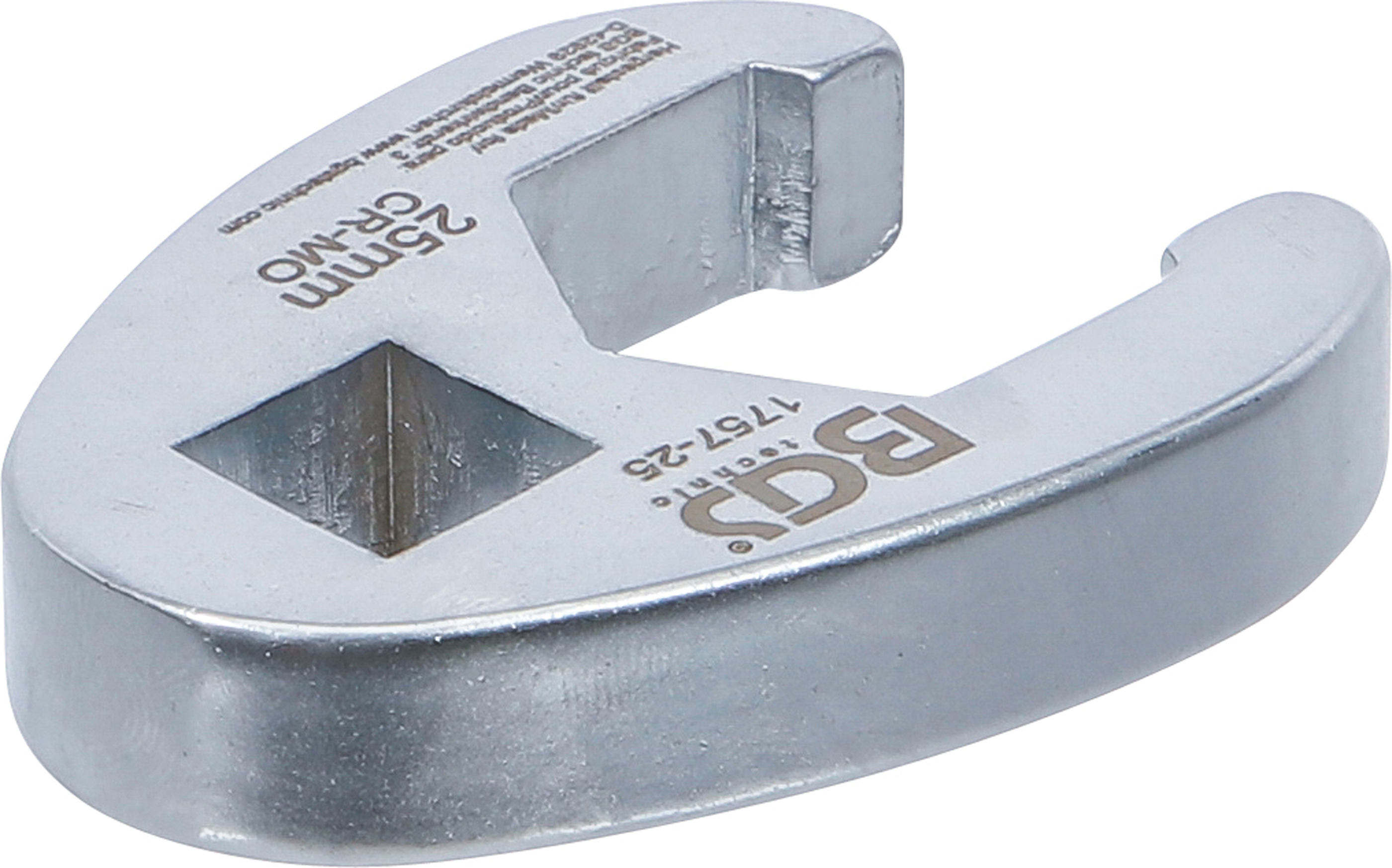 BGS Hahnenfußschlüssel | Antrieb Innenvierkant 12,5 mm (1/2") | SW 25 mm