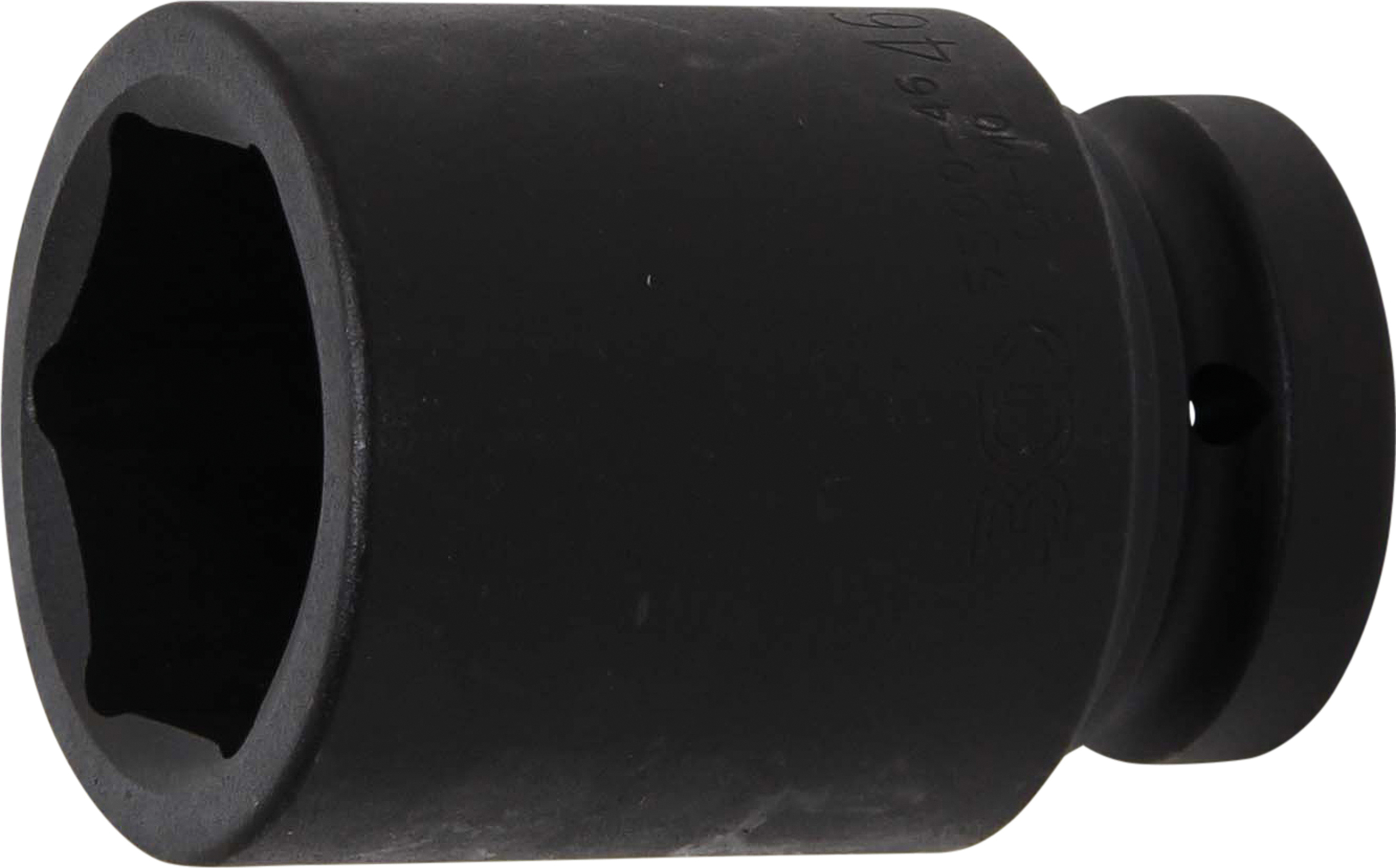 BGS Kraft-Steckschlüssel-Einsatz Sechskant, tief | Antrieb Innenvierkant 25 mm (1") | SW 46 mm