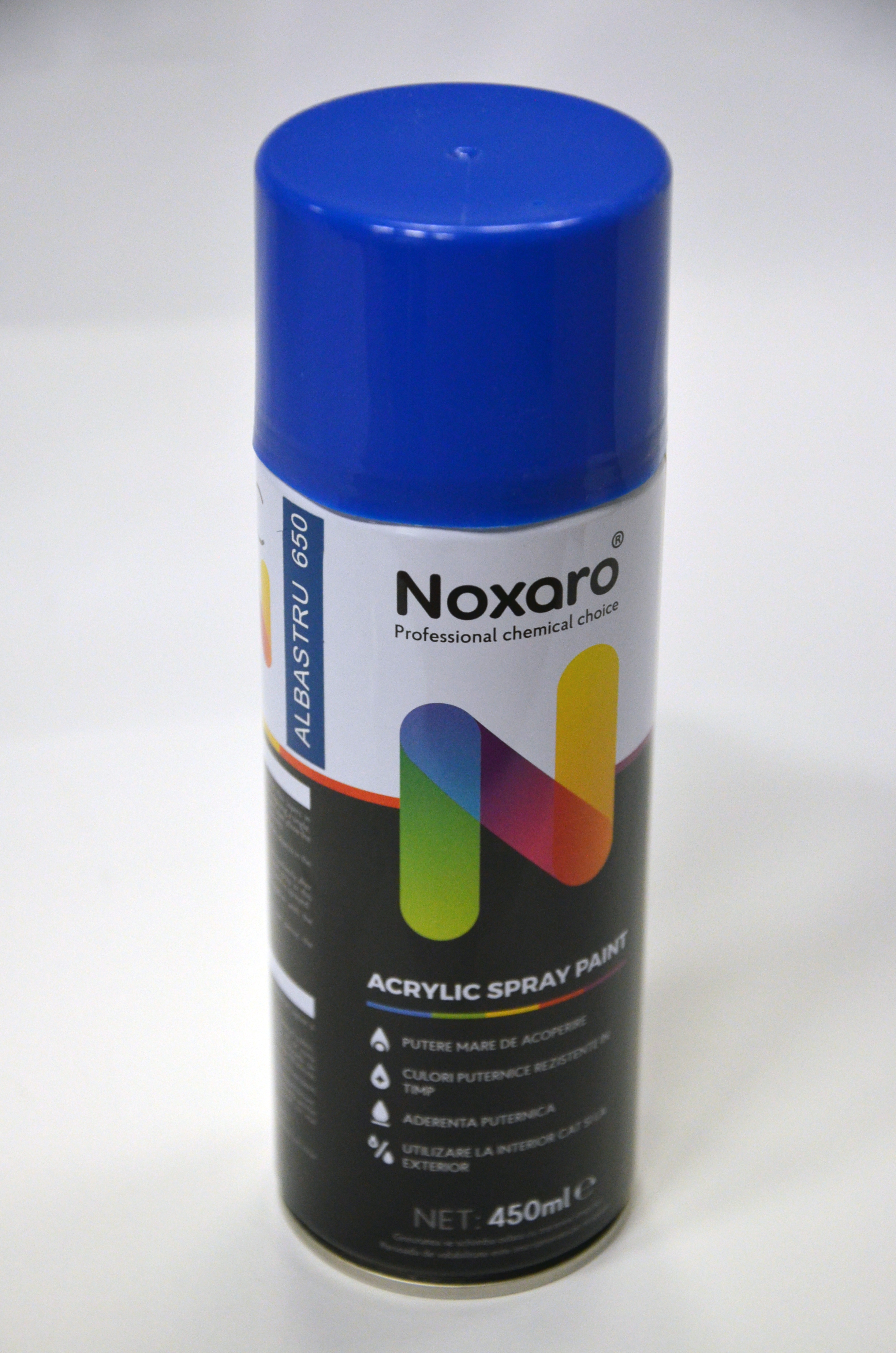 Noxaro Acryl Lackspray RAL 650 Blau 450 ml