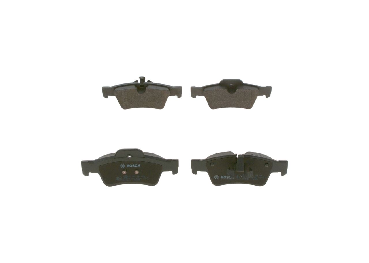 Bremsbelagsatz, Scheibenbremse