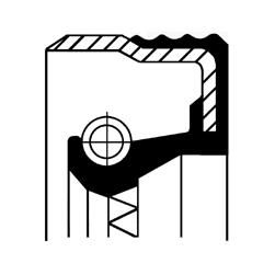 Wellendichtring, Differential