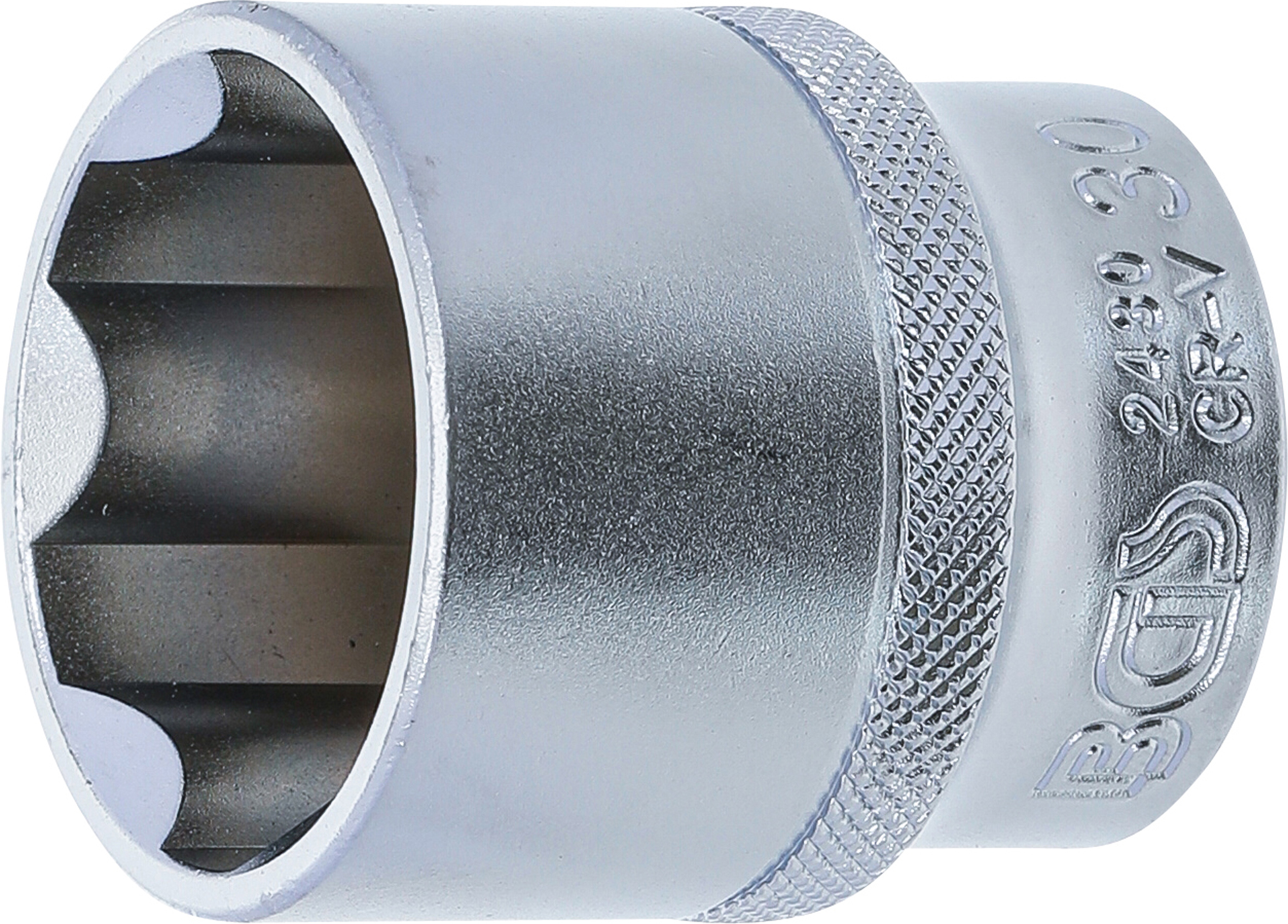 BGS Steckschlüssel-Einsatz Super Lock | Antrieb Innenvierkant 12,5 mm (1/2") | SW 30 mm