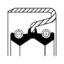 Wellendichtring, Radnabe