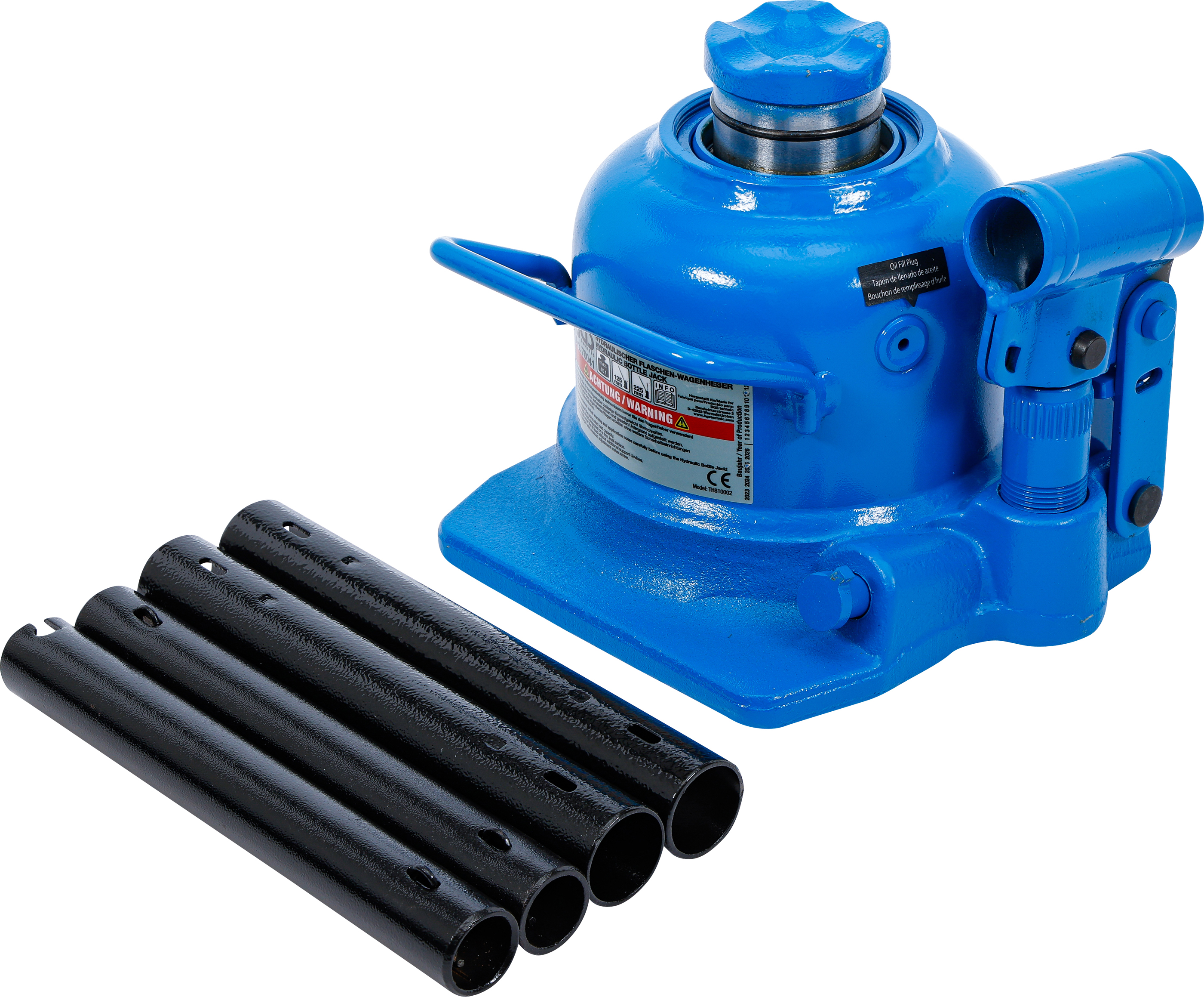 BGS Hydraulischer Flaschen-Wagenheber | extra flach | 10 t