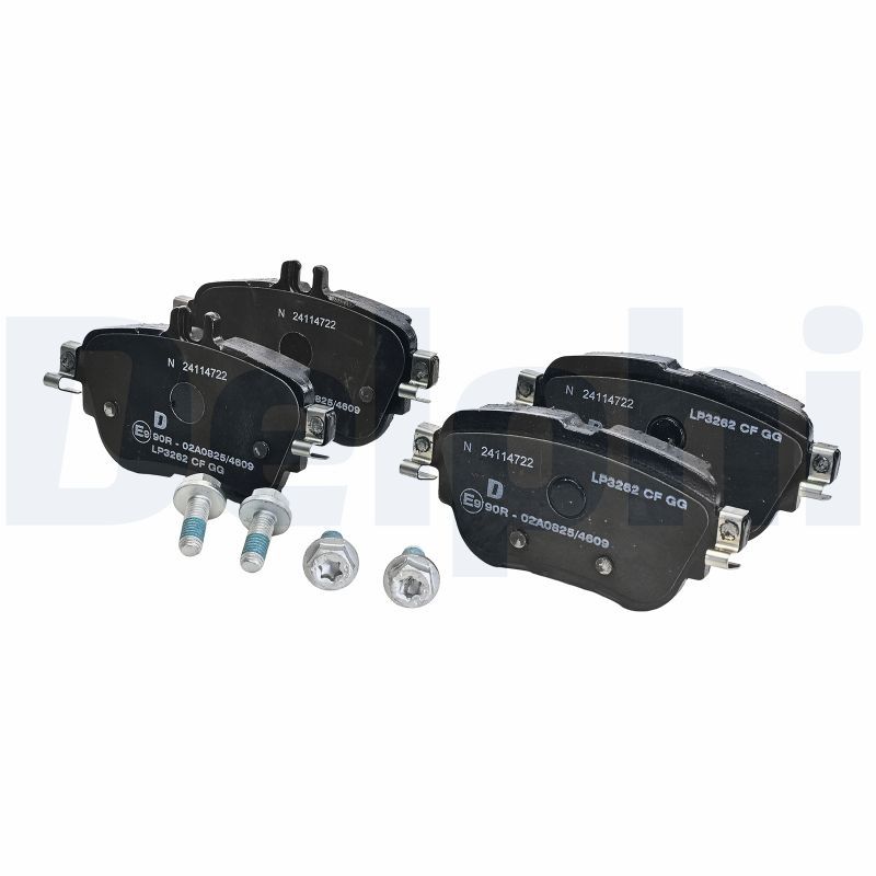 Bremsbelagsatz, Scheibenbremse