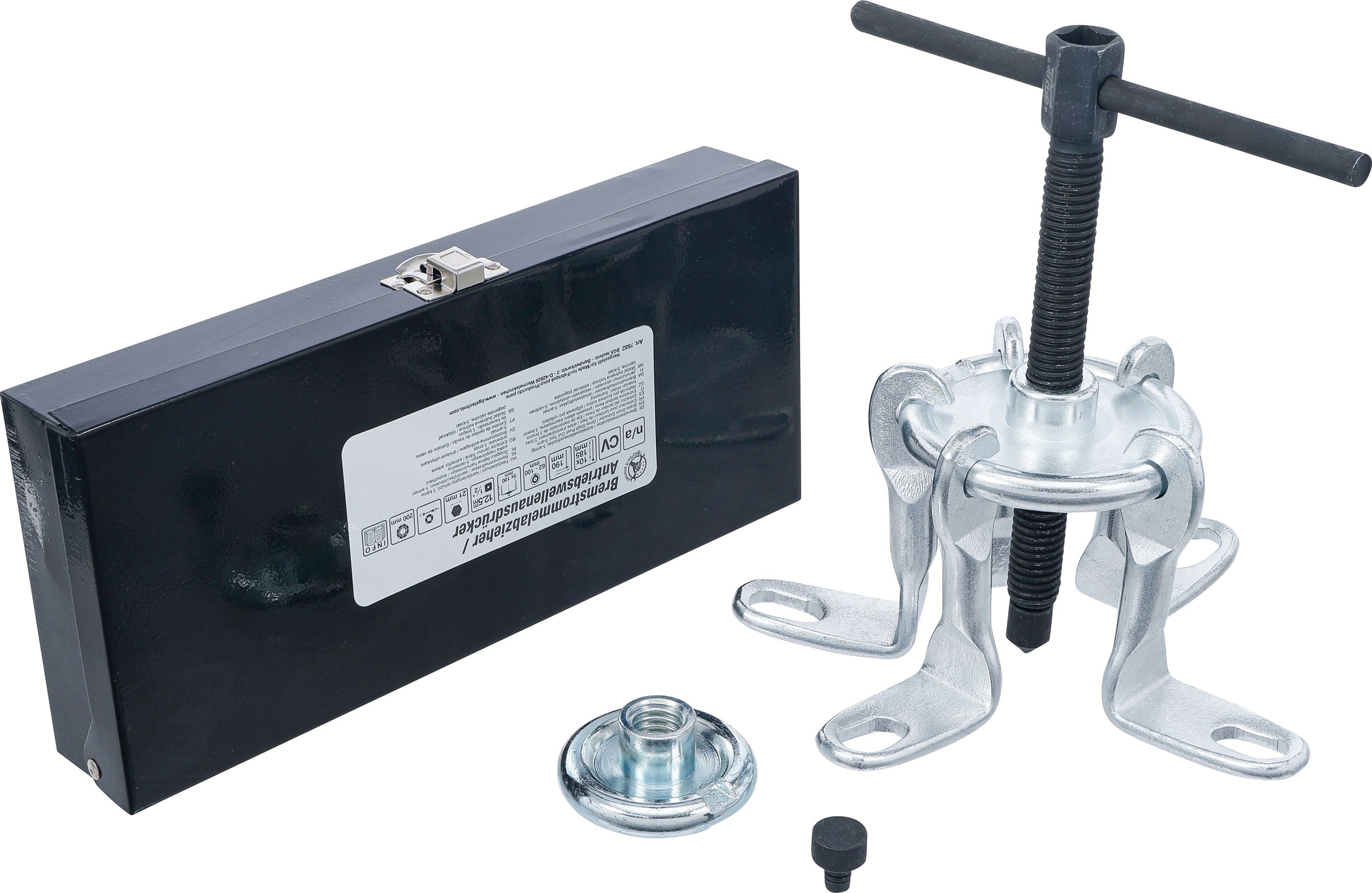 BGS Bremstrommelabzieher / Antriebswellenausdrücker, 5-armig | universal