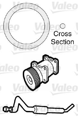 Dichtung, Kühlmittelrohrleitung