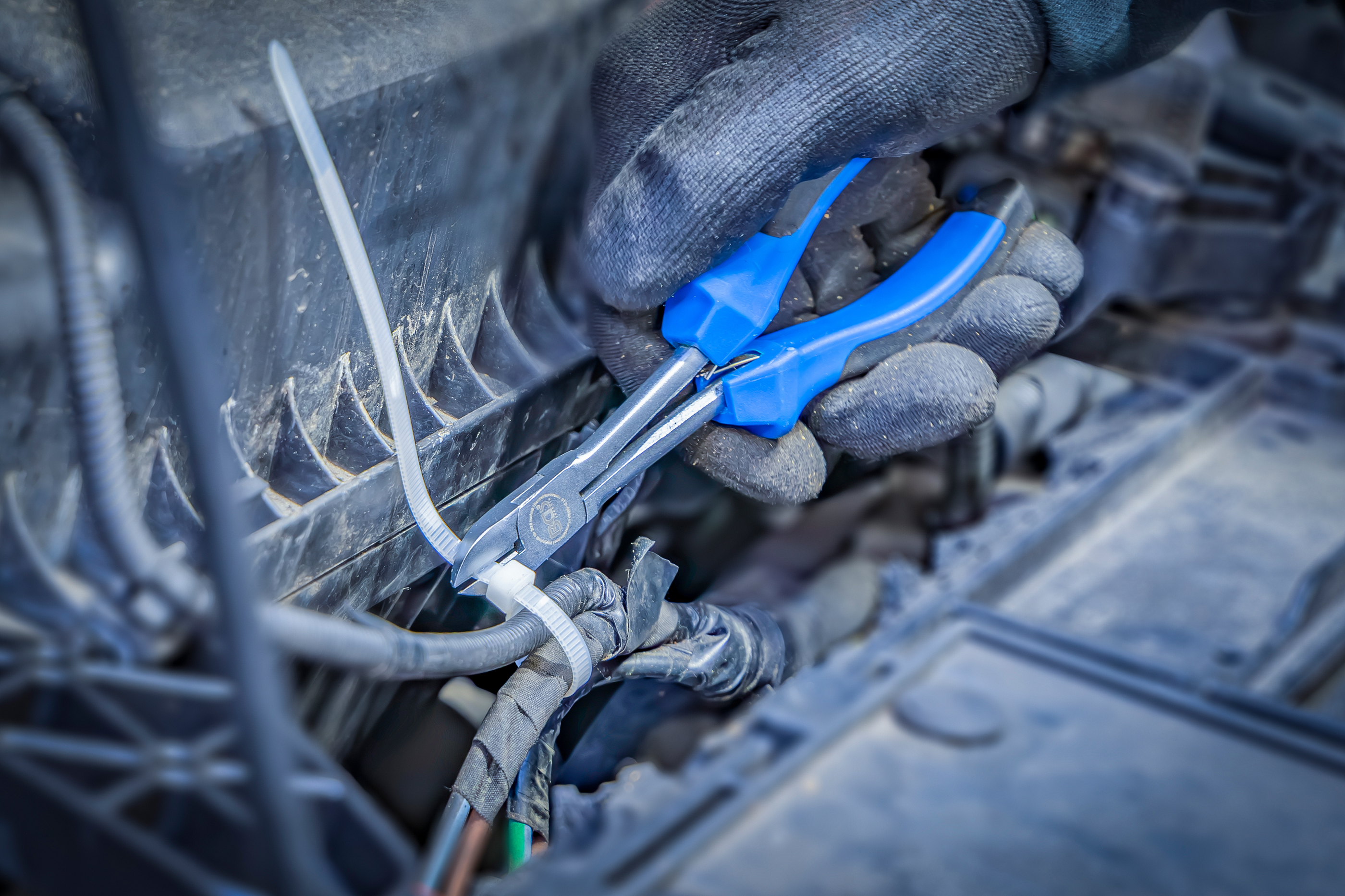 BGS Elektronik-Zangen-Satz | extra lang | 4-tlg.