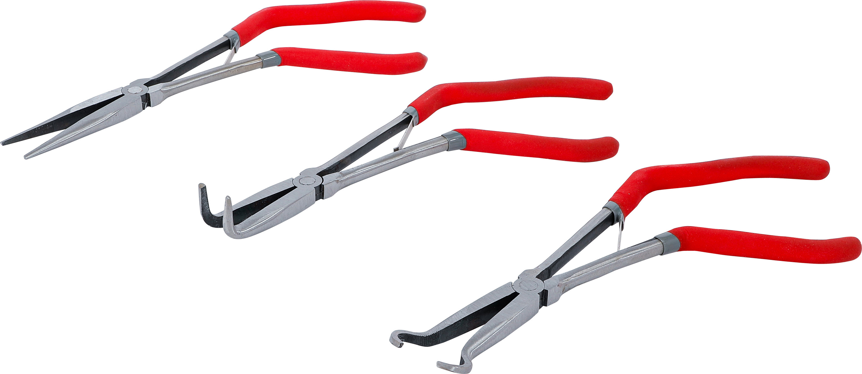 BGS Telefon- und Langbeckzangen-Satz | mit Pistolengriff | 275 mm | 3-tlg.