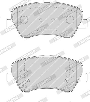 Bremsbelagsatz, Scheibenbremse
