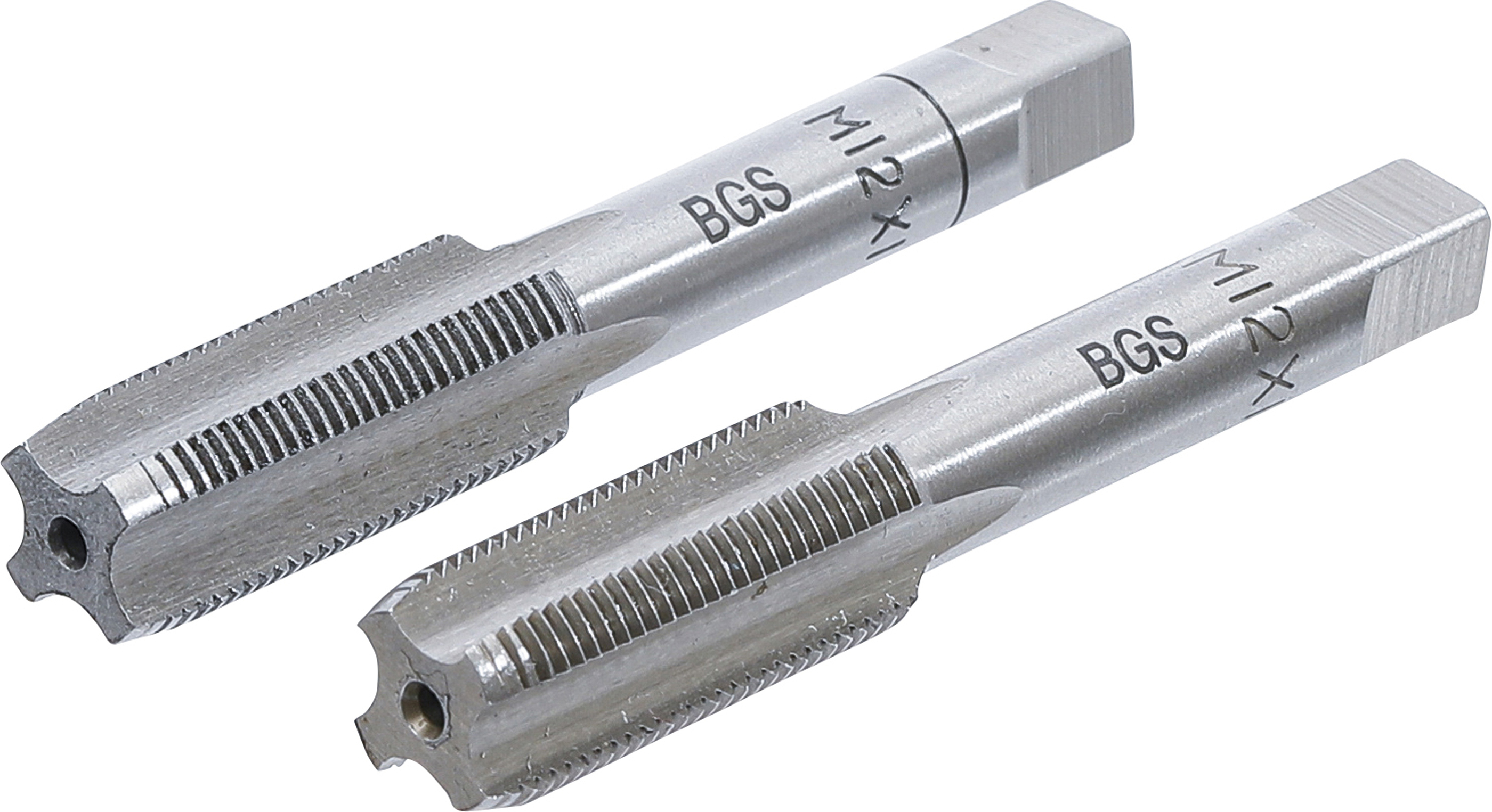 BGS Gewindebohrer | Vor- und Fertigschneider | M12 x 1,0 mm | 2-tlg.