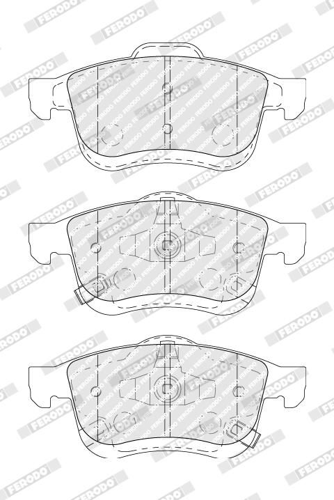 Bremsbelagsatz, Scheibenbremse