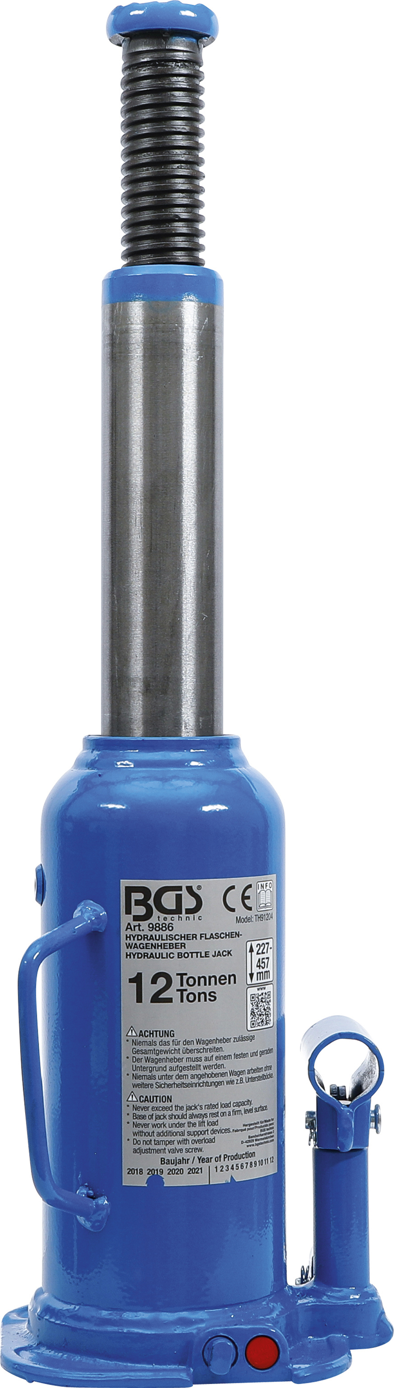 BGS Hydraulischer Flaschen-Wagenheber | 12 t