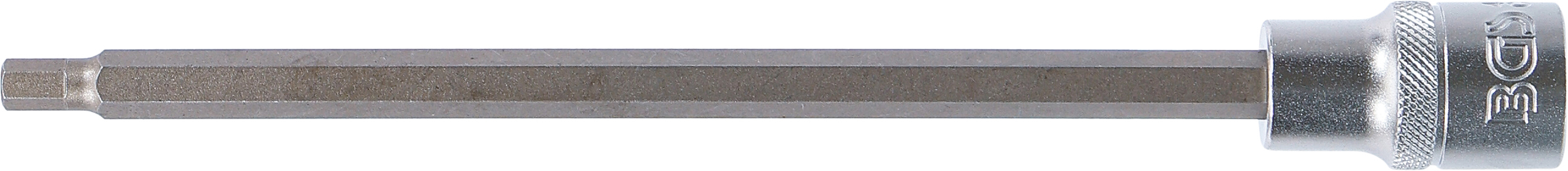 BGS Bit-Einsatz | Länge 200 mm | Antrieb Innenvierkant 12,5 mm (1/2") | Innensechskant 6 mm
