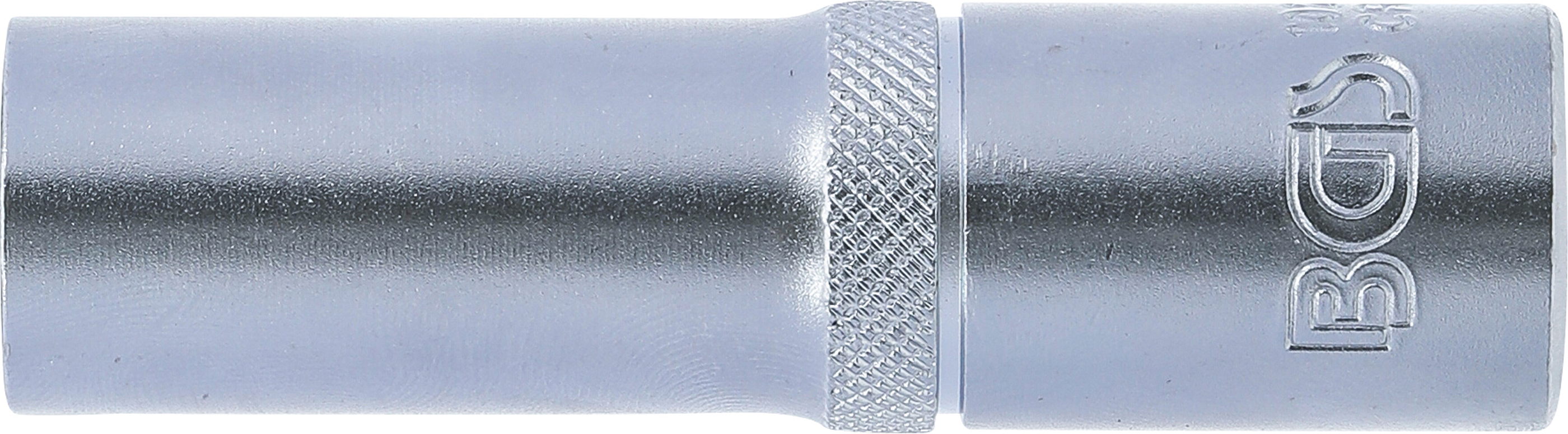BGS Steckschlüssel-Einsatz Gear Lock, tief | Antrieb Innenvierkant 12,5 mm (1/2") | SW 14 mm
