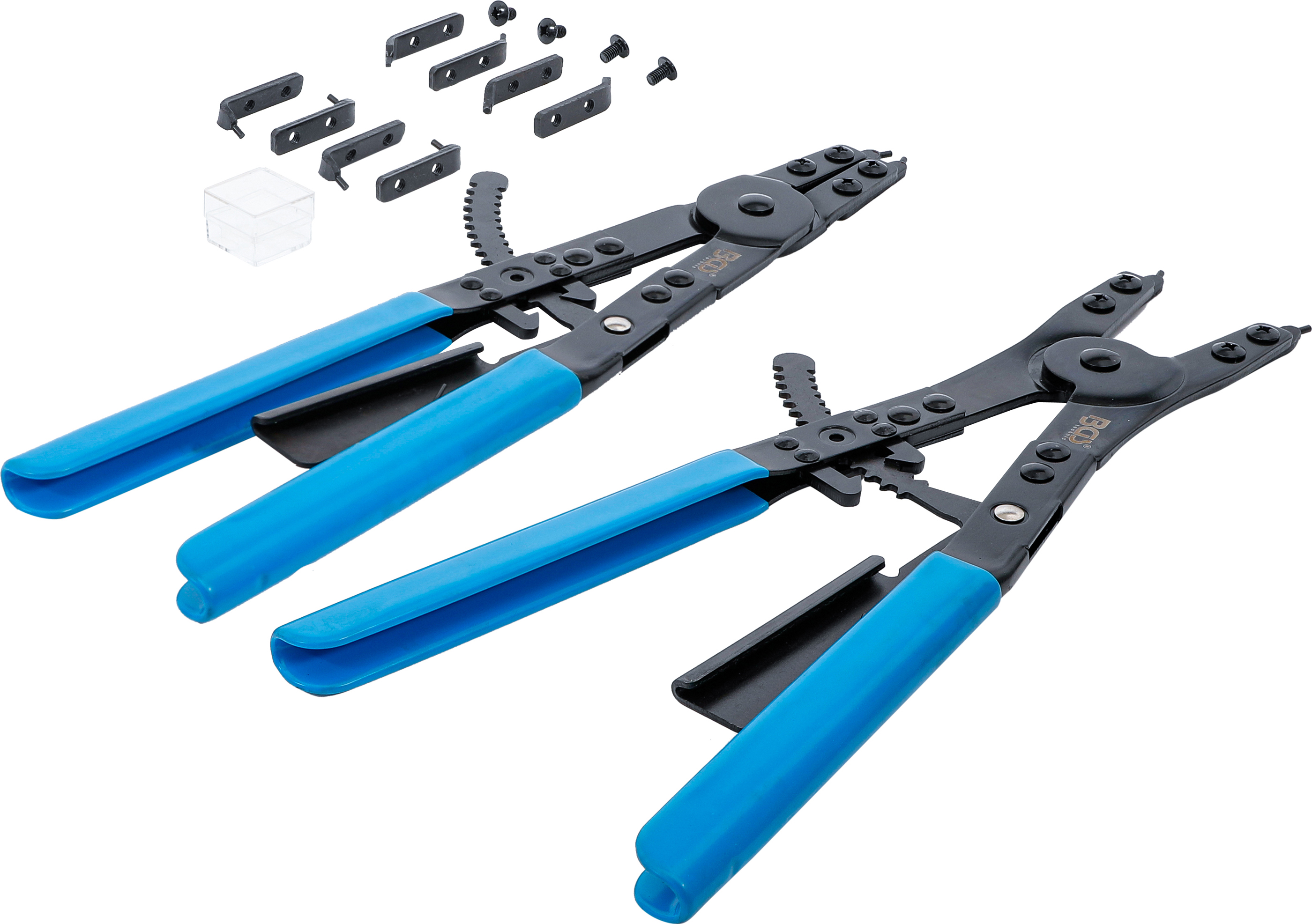 BGS Sprengringzangen-Satz | für NFZ | auswechselbare Spitzen | 400 mm