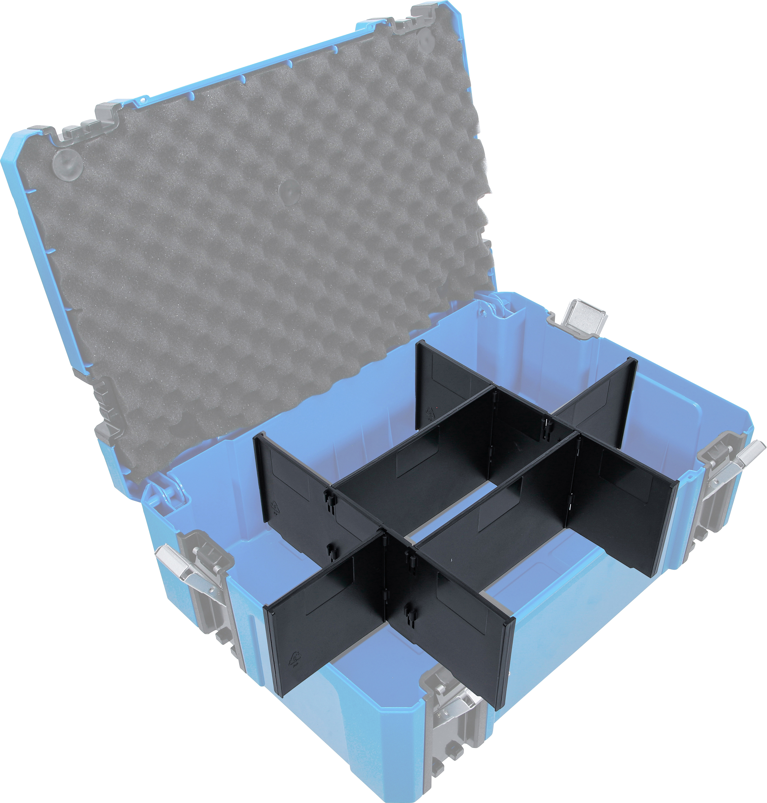 BGS Fachteiler | für Systemkoffer | Größe M | 6-tlg.