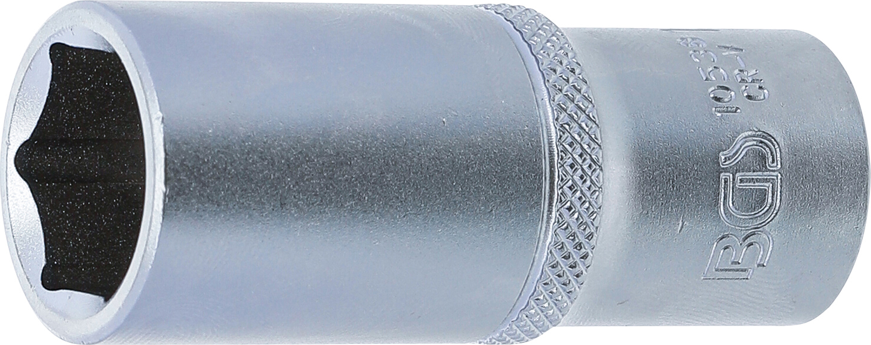 BGS Steckschlüssel-Einsatz Sechskant, tief | Antrieb Innenvierkant 10 mm (3/8") | SW 18 mm