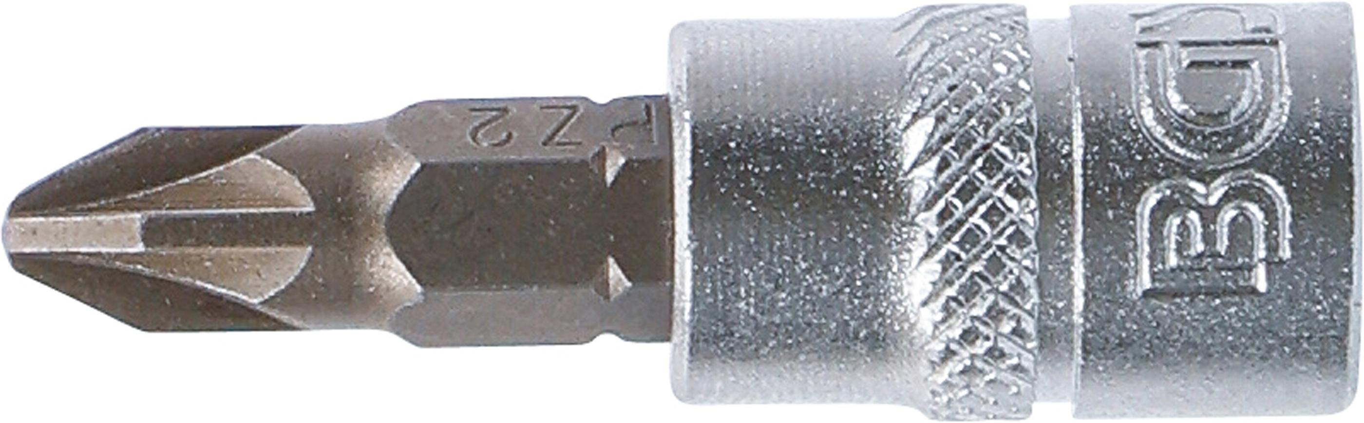 BGS Bit-Einsatz | Antrieb Innenvierkant 6,3 mm (1/4") | Kreuzschlitz PZ2