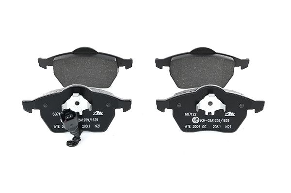 Bremsbelagsatz, Scheibenbremse