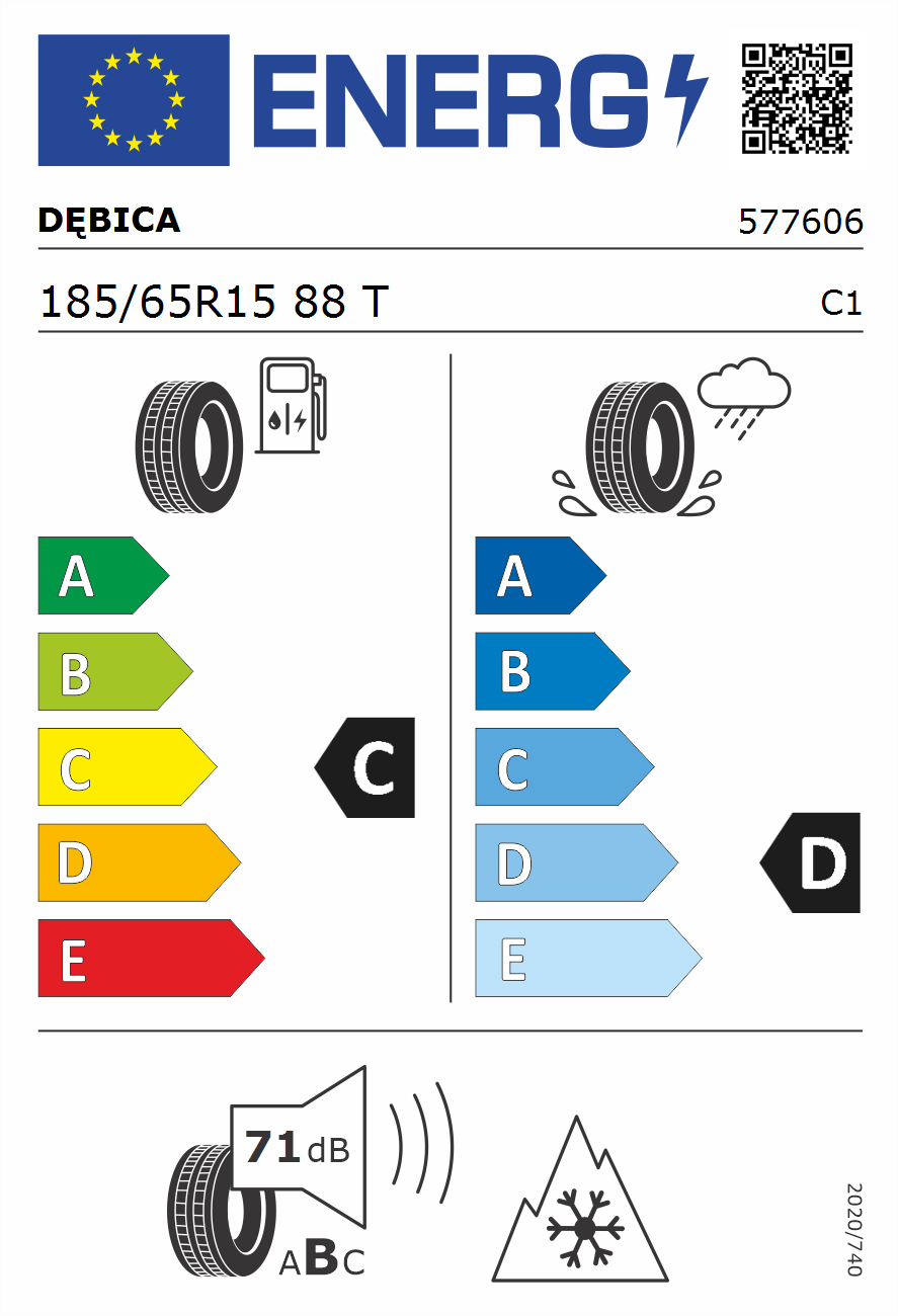 185/65R15 88T Debica Frigo 2 M+S Winterreifen