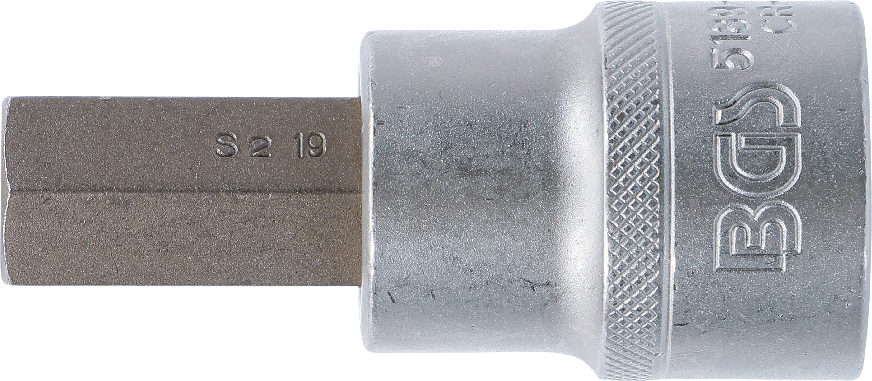 BGS Bit-Einsatz | Antrieb Innenvierkant 20 mm (3/4") | Innensechskant 19 mm