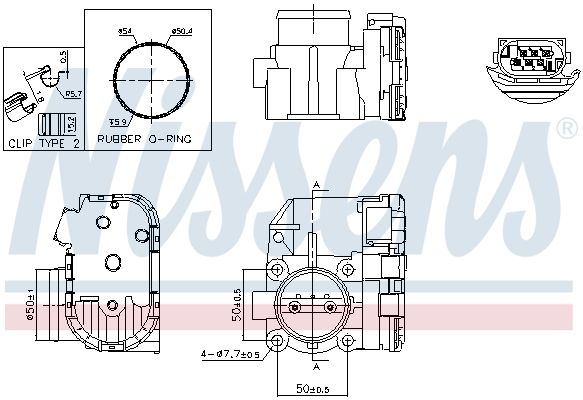 Drosselklappenstutzen