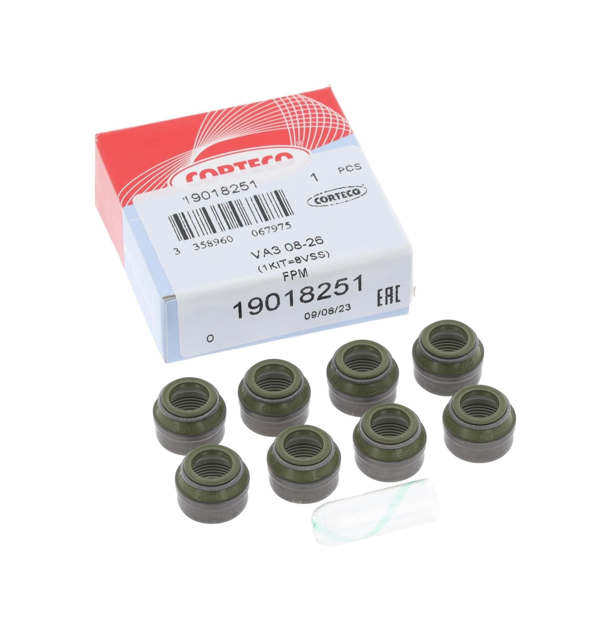 Dichtungssatz, Ventilschaft CO19018251 “CORTECO 10 mm, 10,8 mm, 14,2 mm”