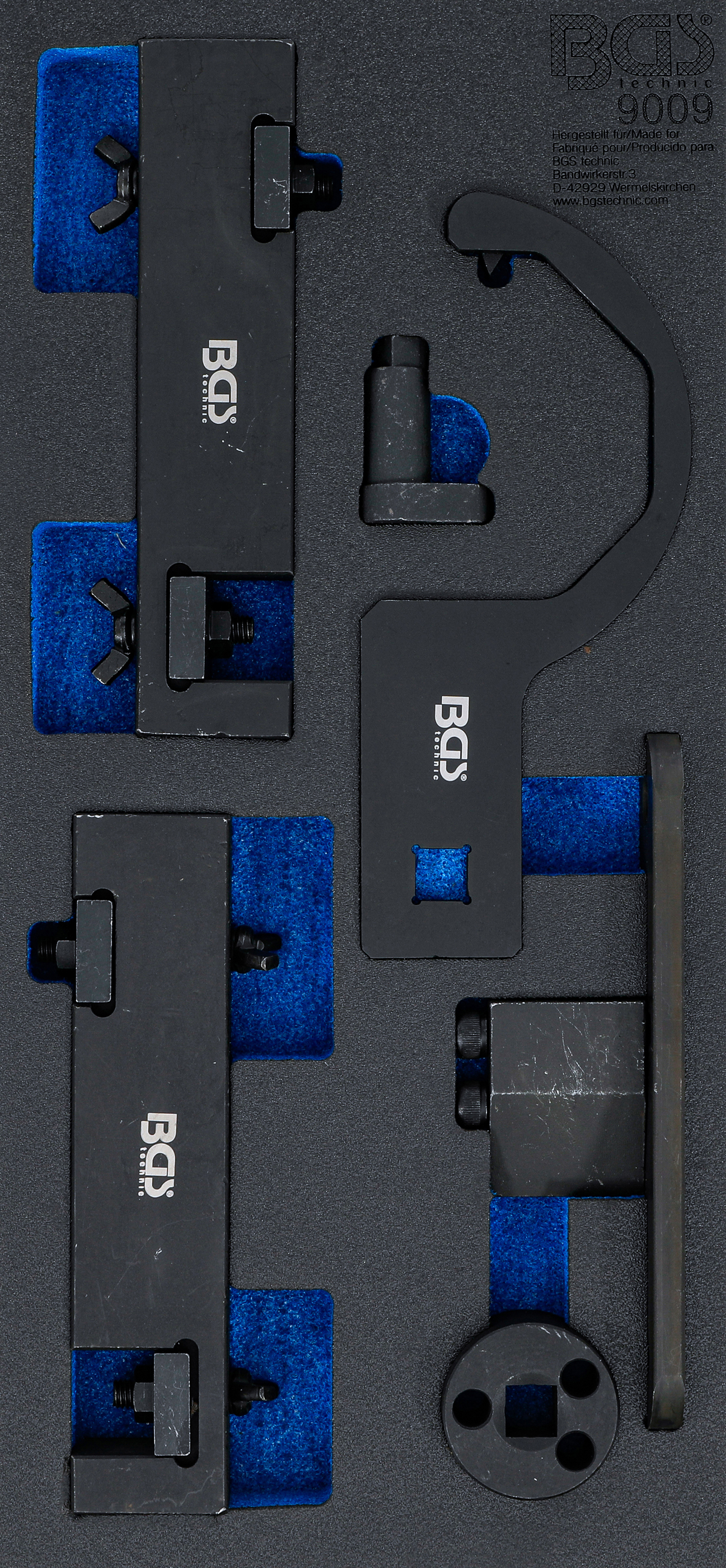 BGS Werkstattwageneinlage 1/3: Motor-Einstellwerkzeug-Satz | für Jaguar, Land Rover 5.0 V8