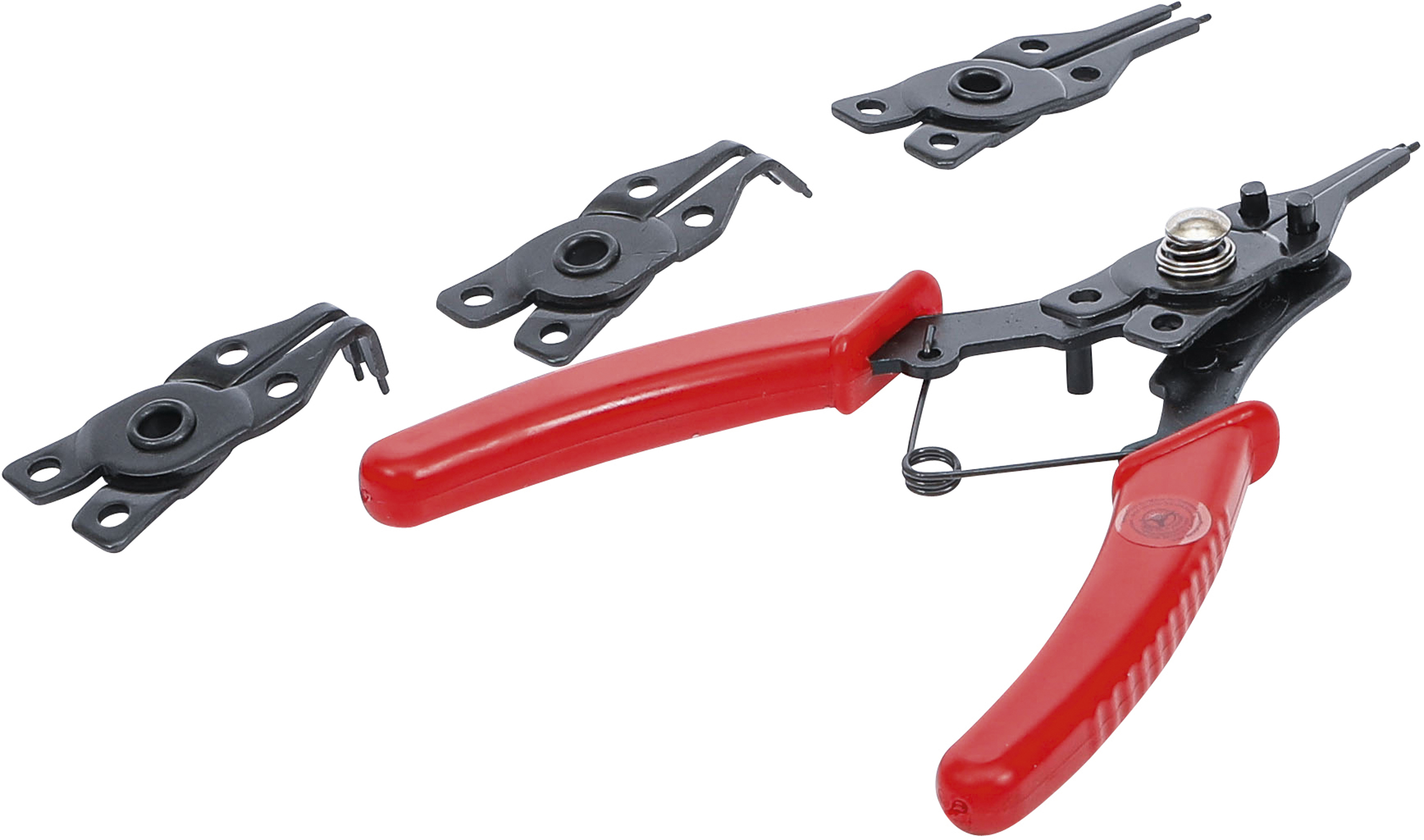 BGS Sprengringzange mit auswechselbaren Köpfen | 160 mm | 5-tlg.
