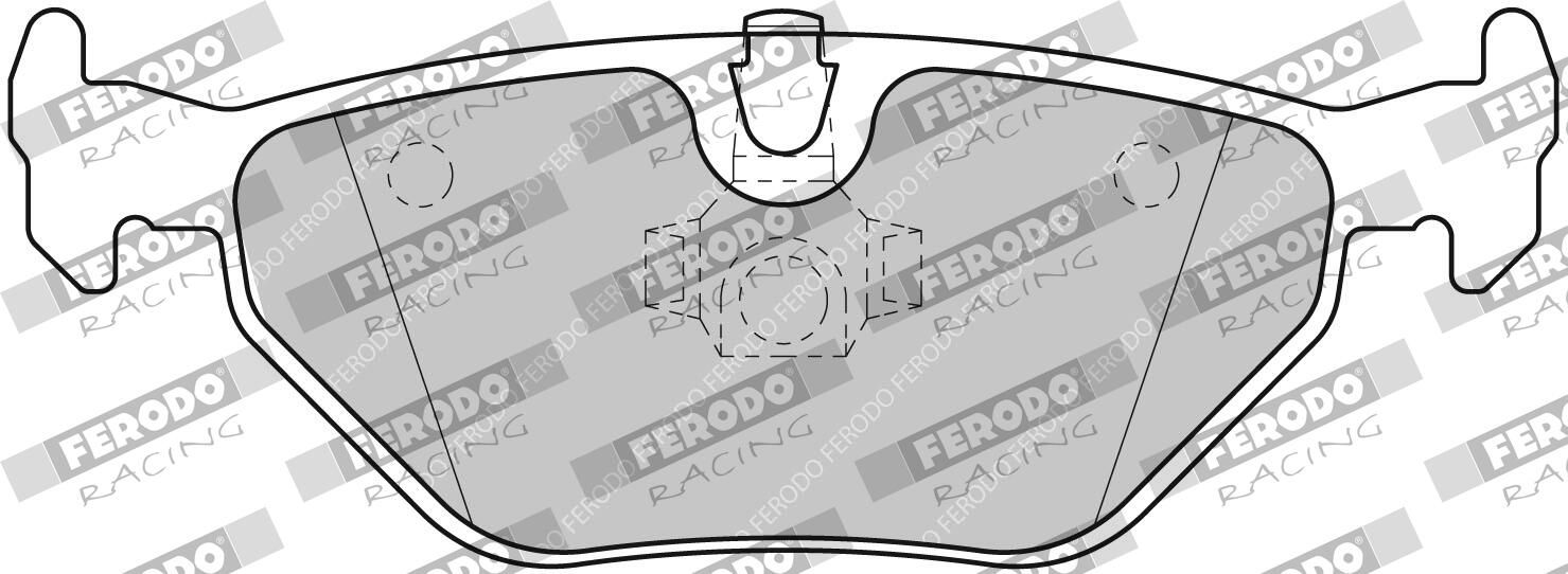 Bremsbelagsatz, Scheibenbremse