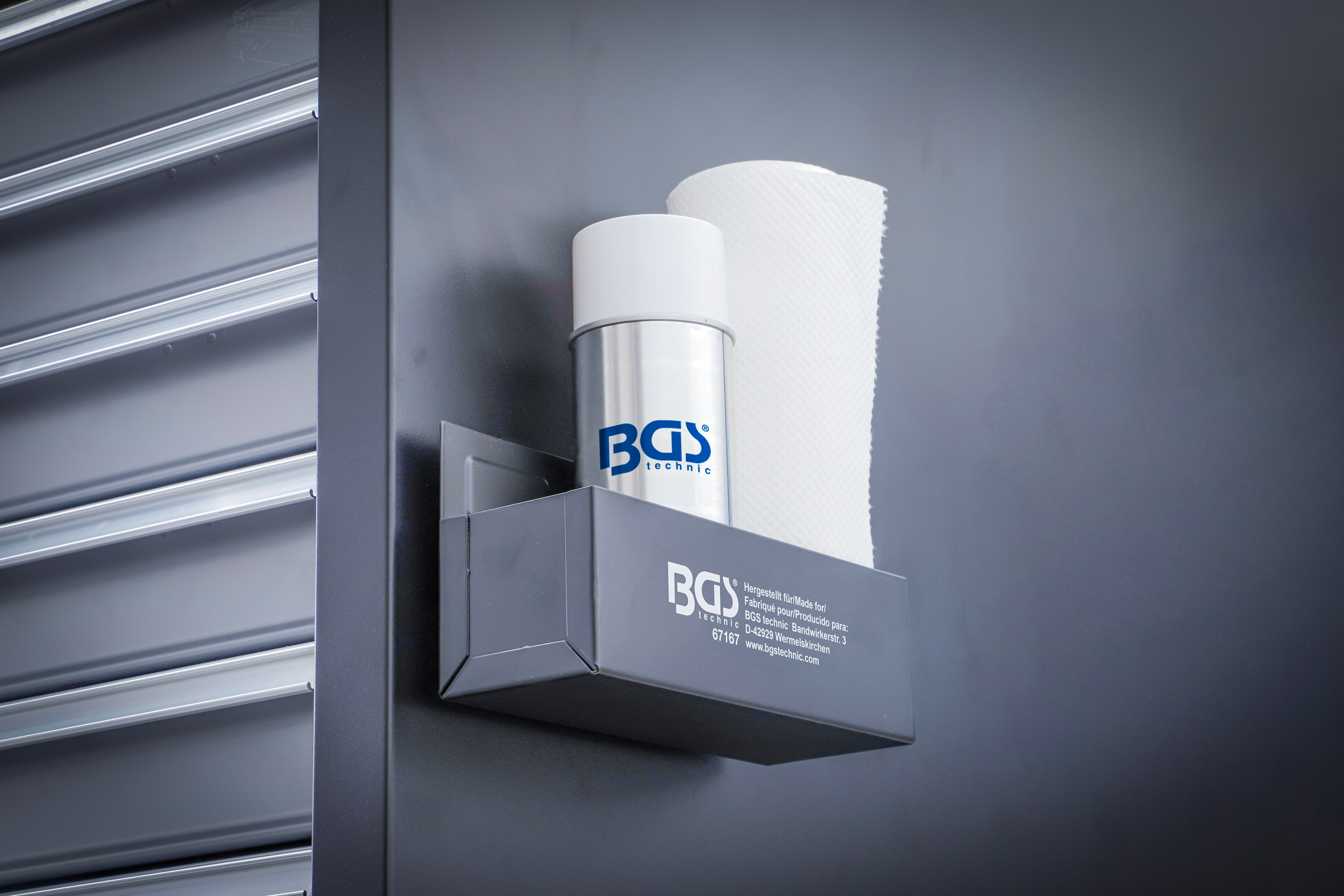 BGS Magnet-Spraydosen-Ablage | 210 mm