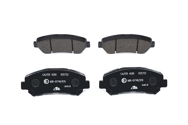 Bremsbelagsatz, Scheibenbremse