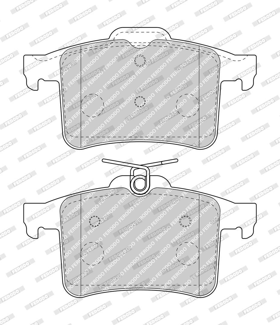 Bremsbelagsatz, Scheibenbremse