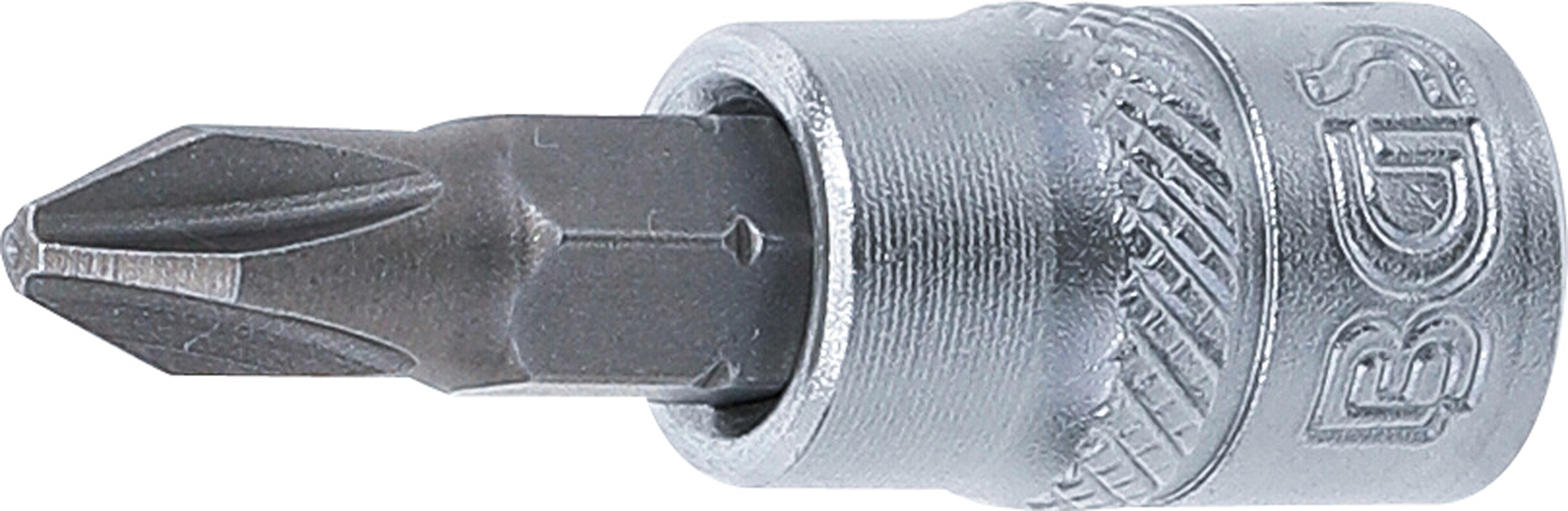 BGS Bit-Einsatz | Antrieb Innenvierkant 6,3 mm (1/4") | Kreuzschlitz PH2