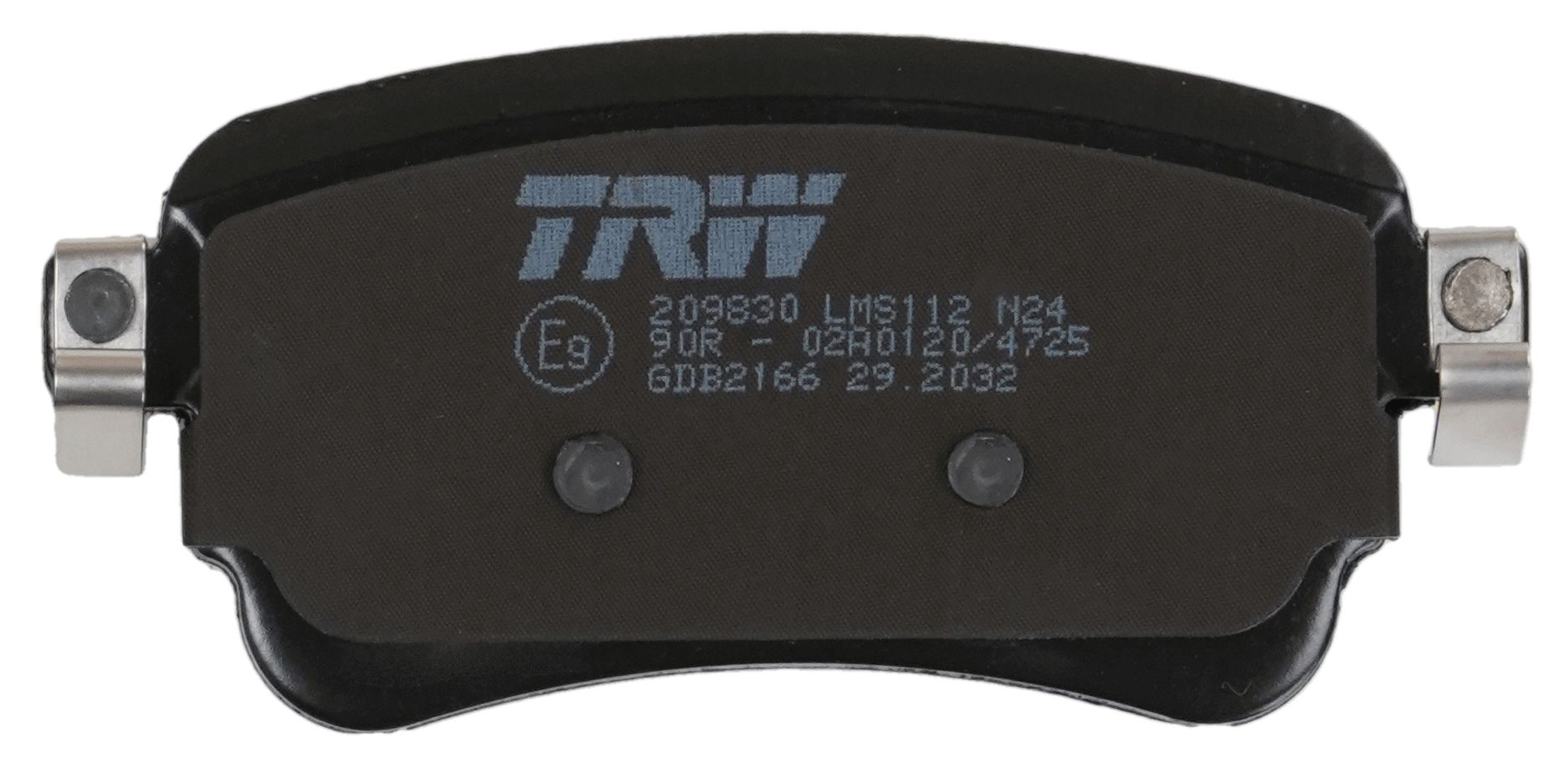 Bremsbelagsatz, Scheibenbremse