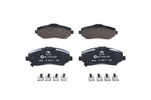 Bremsbelagsatz, Scheibenbremse