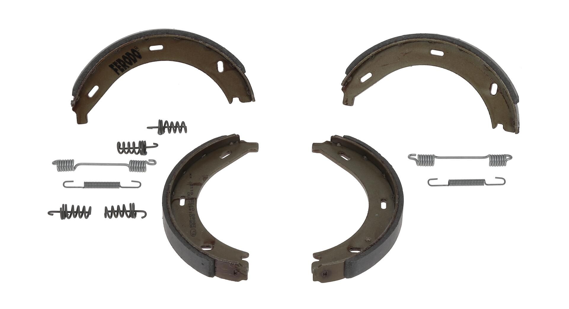 Bremsbacke passt zu: MERCEDES V (638/2), VITO (W638) 2.0-2.8 02.96-07.03