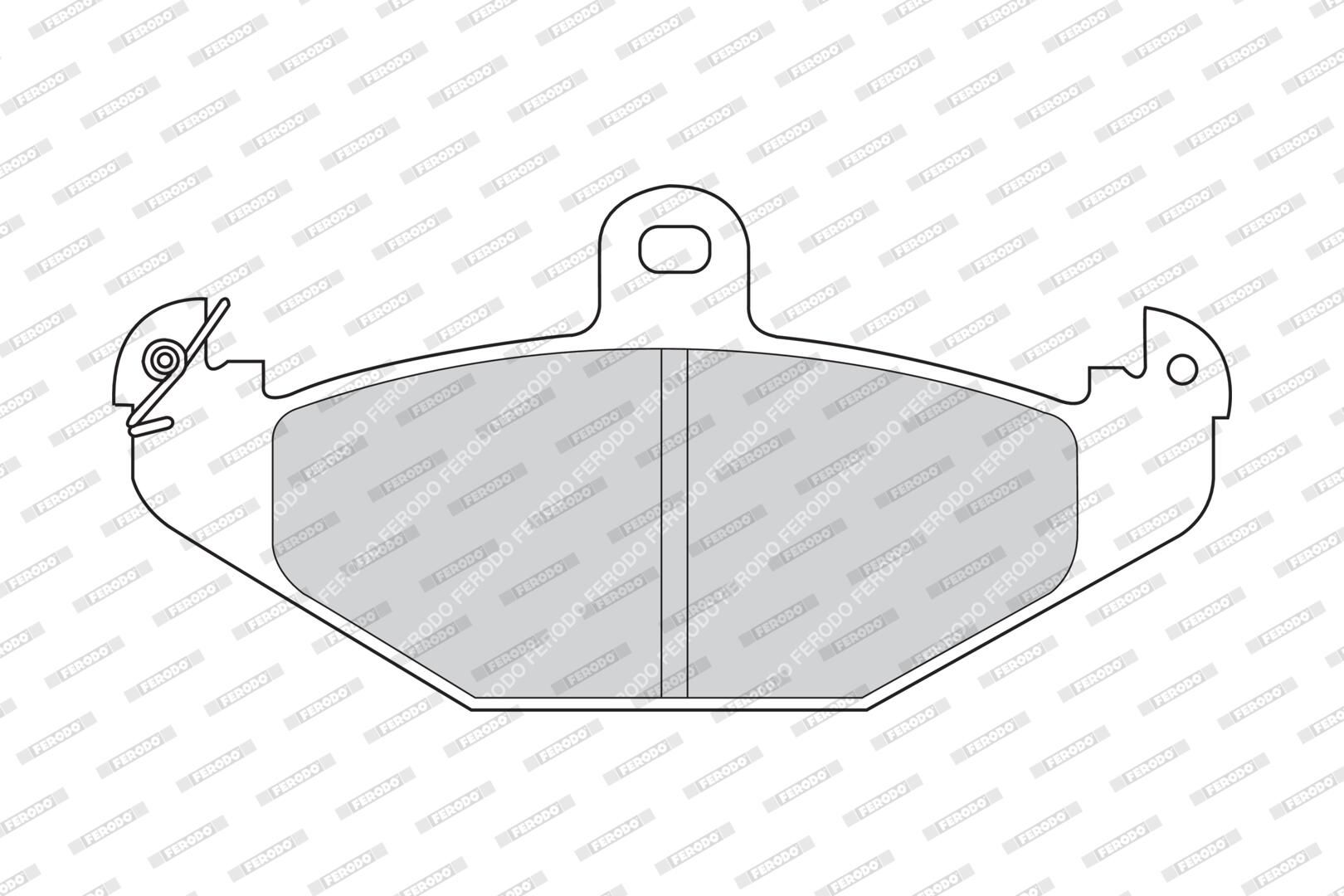 Bremsbelagsatz, Scheibenbremse