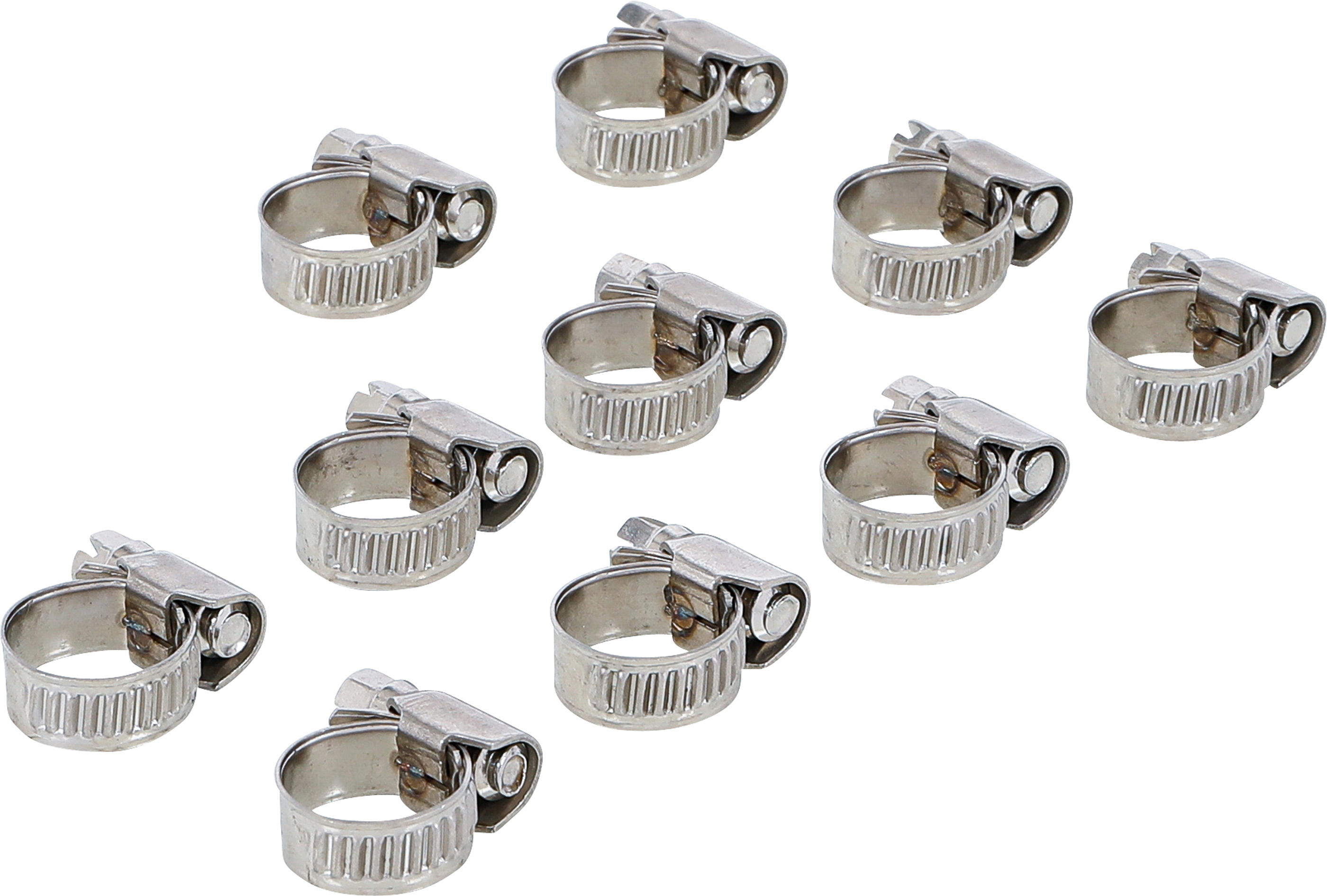 BGS Schlauchklemmen | rostfrei | 10 x 16 mm | 10-tlg. BGS Schlauchklemmen | rostfrei | 10 x 16 mm | 10-tlg.