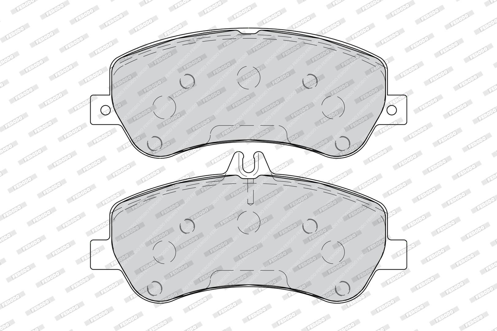 Bremsbelagsatz, Scheibenbremse