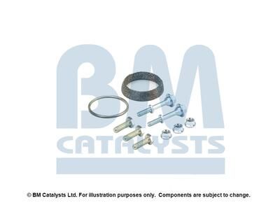 Montagesatz, Abgasrohr