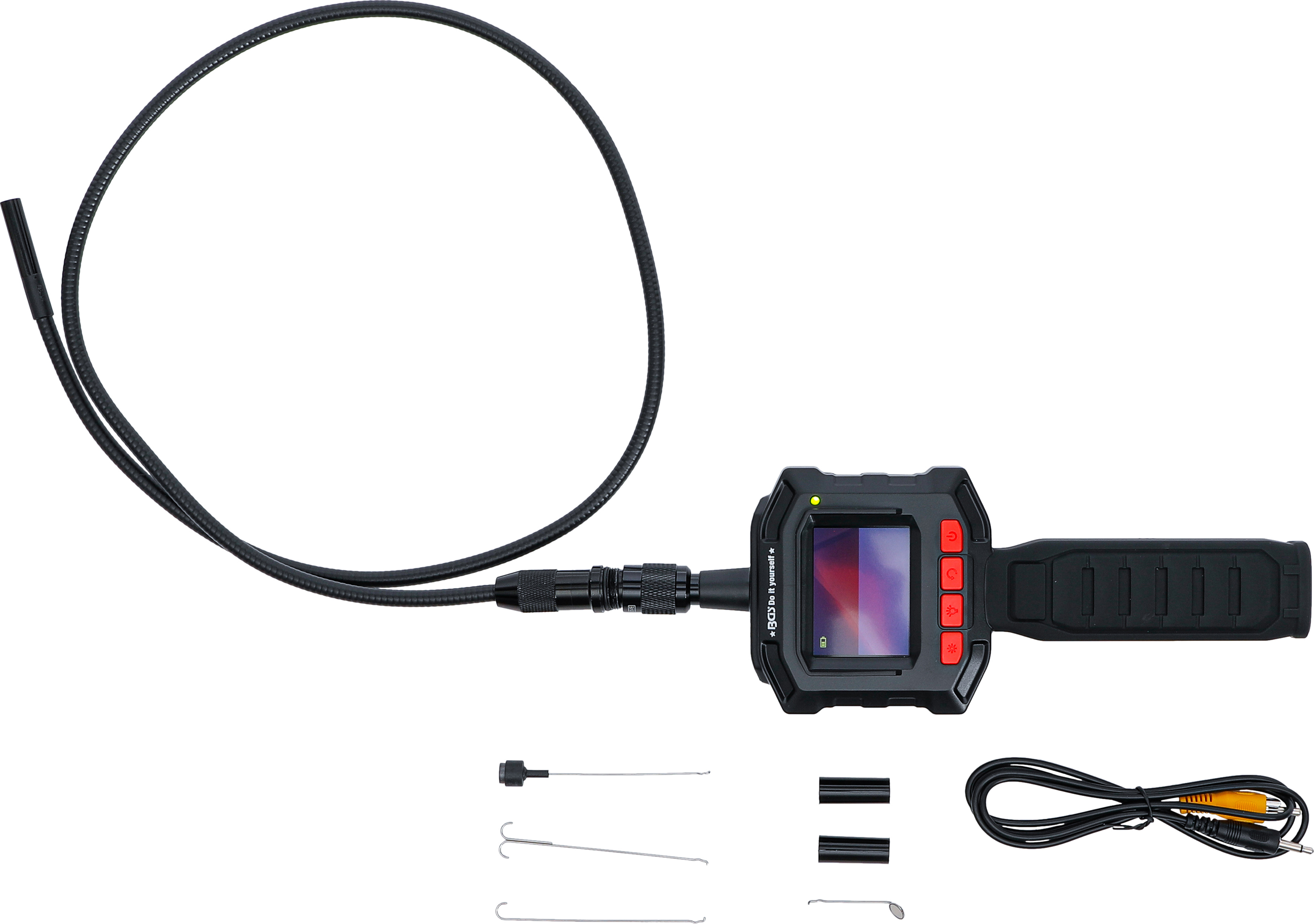 BGS Endoskop-Farbkamera mit TFT-Monitor | Kamerakopf Ø 8 mm